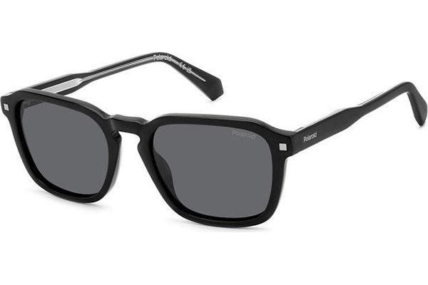 Ochelari de soare Polaroid PLD4156/S/X 807/M9 Polarized Dreptunghiulari Negri