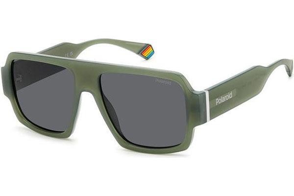 Ochelari de soare Polaroid PLD6209/S/X 1ED/M9 Polarized Pătrați Verzi