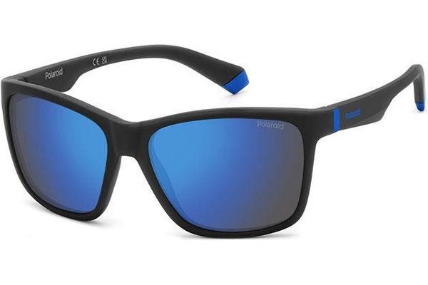 Ochelari de soare Polaroid Junior PLD8057/S 003/5X Polarized Pătrați Negri