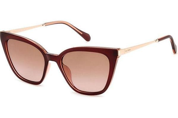 Ochelari de soare Fossil FOS2131/S LHF/M2 Cat Eye Roșii