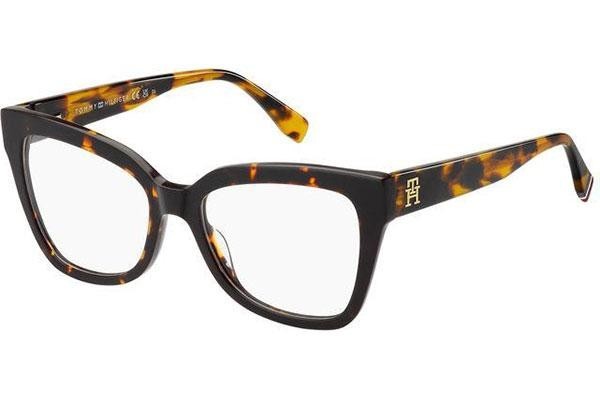 Ochelari Tommy Hilfiger TH2053 086 Cat Eye Havana