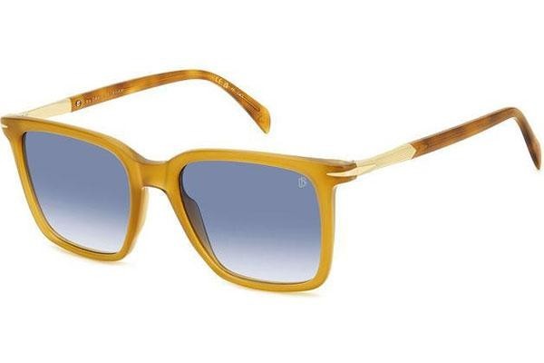 Ochelari de soare David Beckham DB1130/S EPZ/08 Dreptunghiulari Galbeni