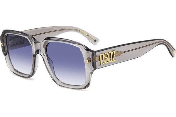 Ochelari de soare Dsquared2 D20106/S KB7/08 Pătrați Gri