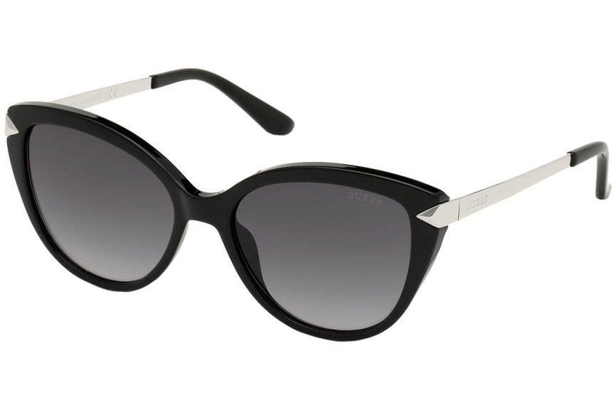 Ochelari de soare Guess GU7658 01C Cat Eye Negri