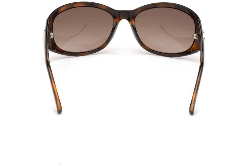 Ochelari de soare Guess GU7665 52F Ovali Havana