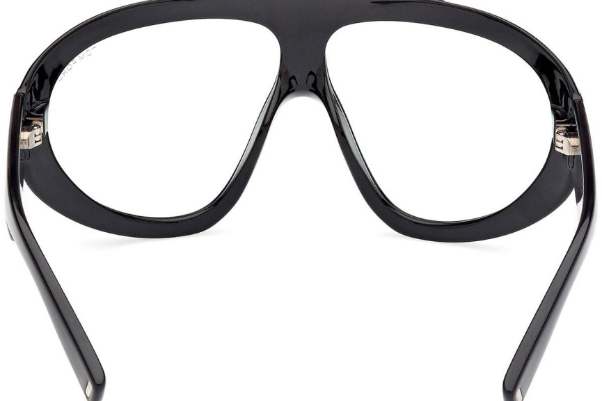 Ochelari de soare Tom Ford Linden FT1094 01N Lentilă unică | Shield Negri