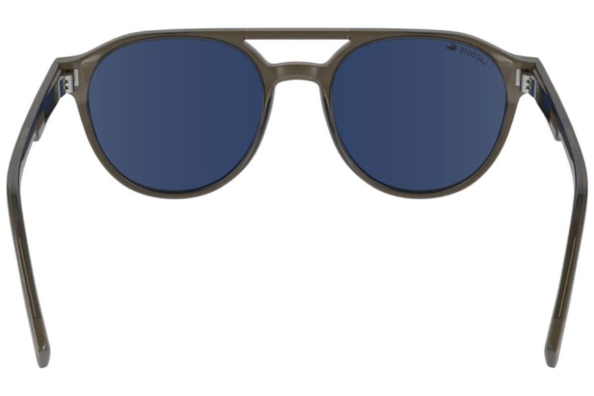 Ochelari de soare Lacoste L6008S 210 Pilot Maro