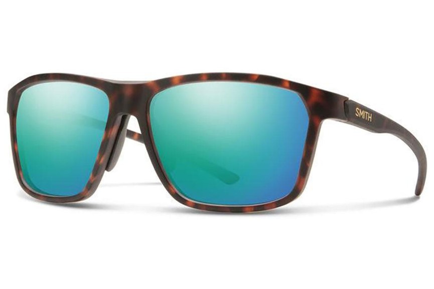 Ochelari de soare Smith PINPOINT N9P/QG Polarized Pătrați Havana