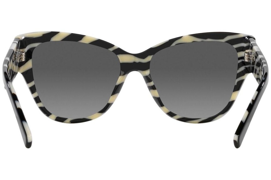 Ochelari de soare Dolce & Gabbana DG4449 3372/P Cat Eye Negri