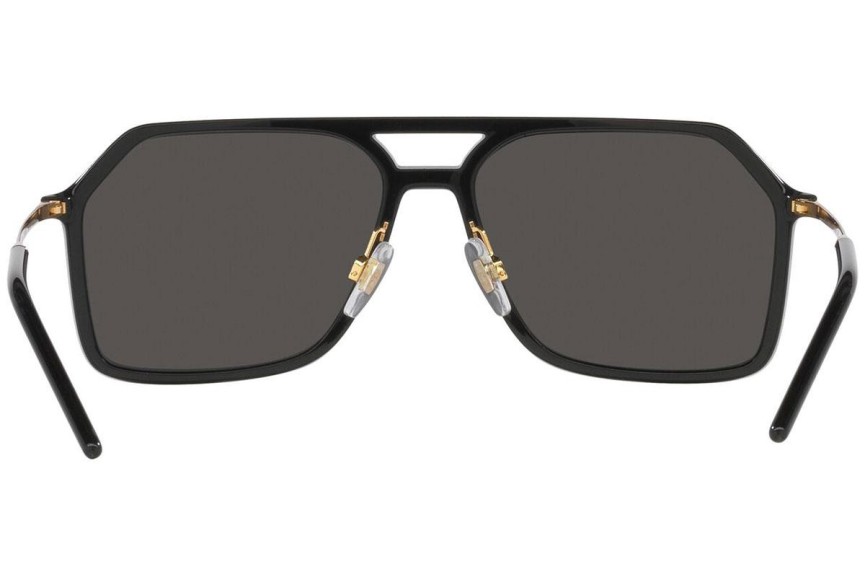 Ochelari de soare Dolce & Gabbana DG6196 252587 Pilot Negri