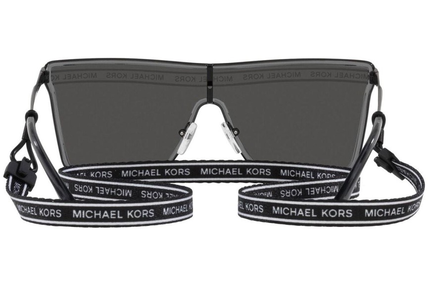 Ochelari de soare Michael Kors Tucson MK1116 188887 Lentilă unică | Shield Negri