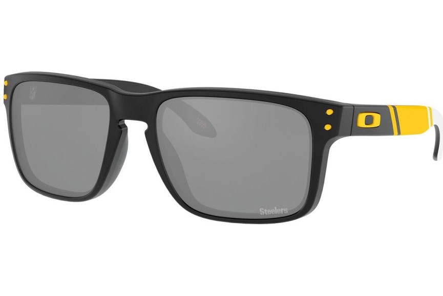 Ochelari de soare Oakley Holbrook OO9102 9102S8 Pătrați Negri