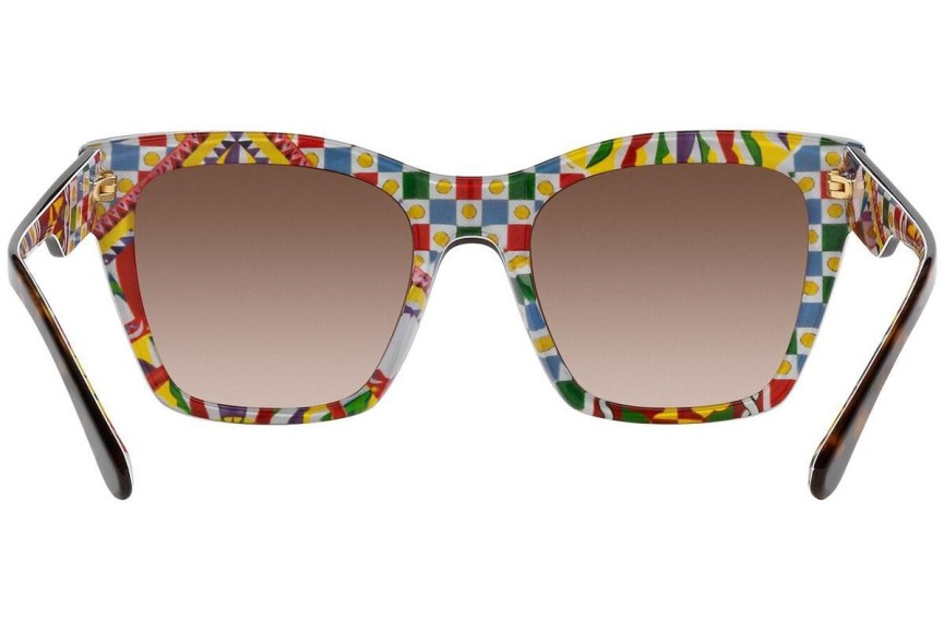 Ochelari de soare Dolce & Gabbana DG4384 321773 Pătrați Havana