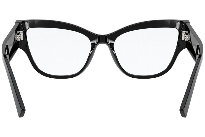 Ochelari Dolce & Gabbana DG3378 501 Cat Eye Negri