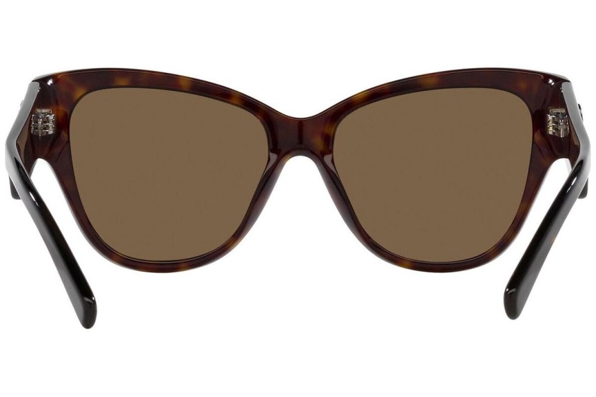 Ochelari de soare Dolce & Gabbana DG4449 502/73 Cat Eye Havana