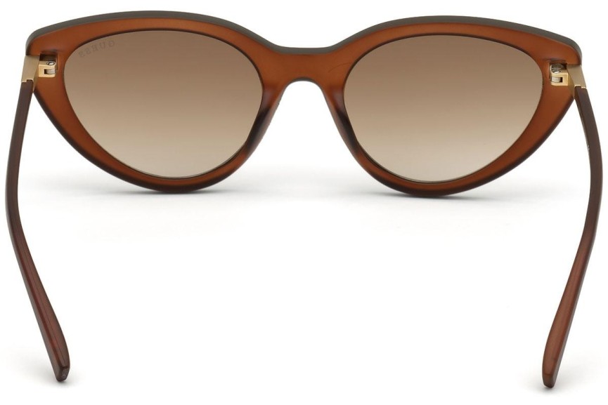 Ochelari de soare Guess GU3061 45F Cat Eye Maro