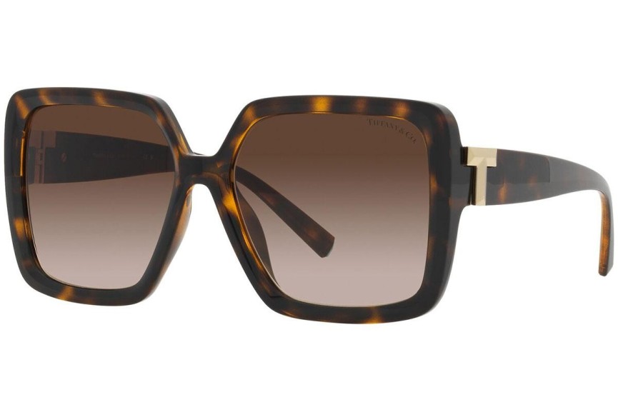 Ochelari de soare Tiffany & Co. TF4206U 80153B Oversize Havana