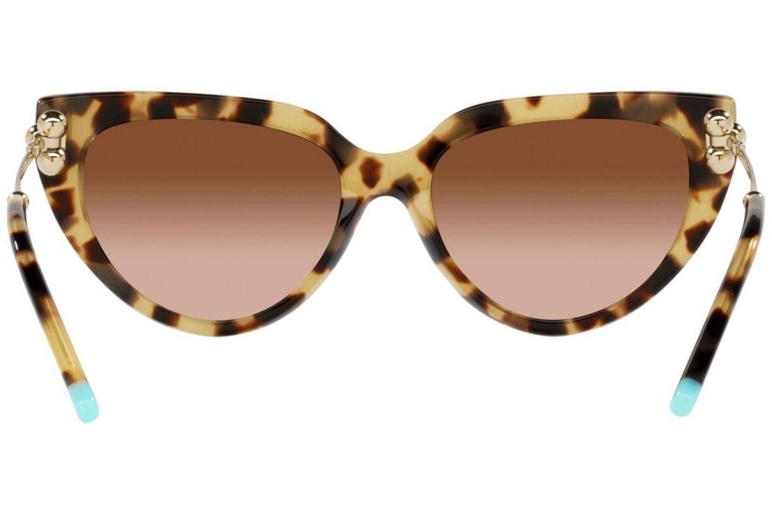 Ochelari de soare Tiffany & Co. TF4195 80643B Cat Eye Havana