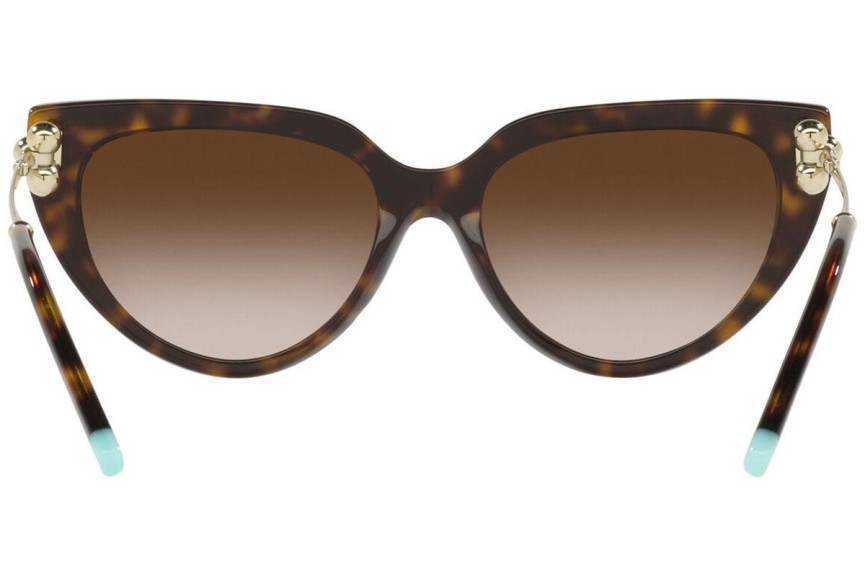 Ochelari de soare Tiffany & Co. TF4195 80153B Cat Eye Havana