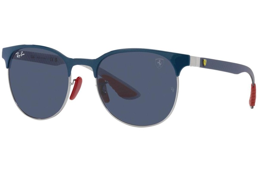 Ochelari de soare Ray-Ban RB8327M F07280 Rotunzi Albaștri