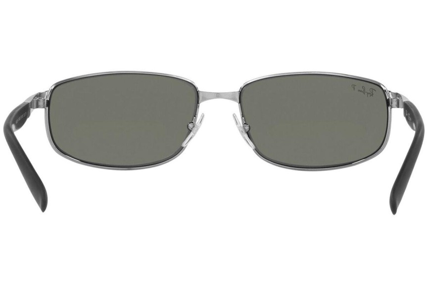 Ochelari de soare Ray-Ban RB3254 004/58 Polarized Dreptunghiulari Argintii