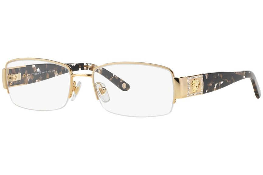 Ochelari Versace VE1175B 1002 Dreptunghiulari Aurii