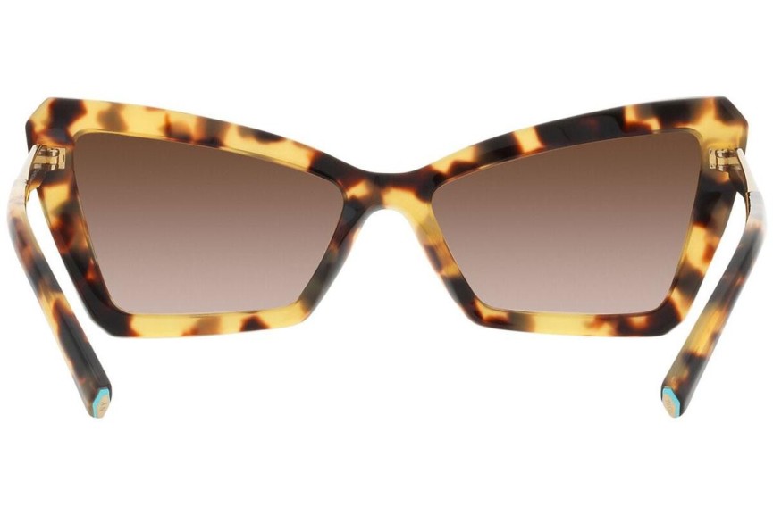 Ochelari de soare Tiffany & Co. TF4203 80643B Cat Eye Havana