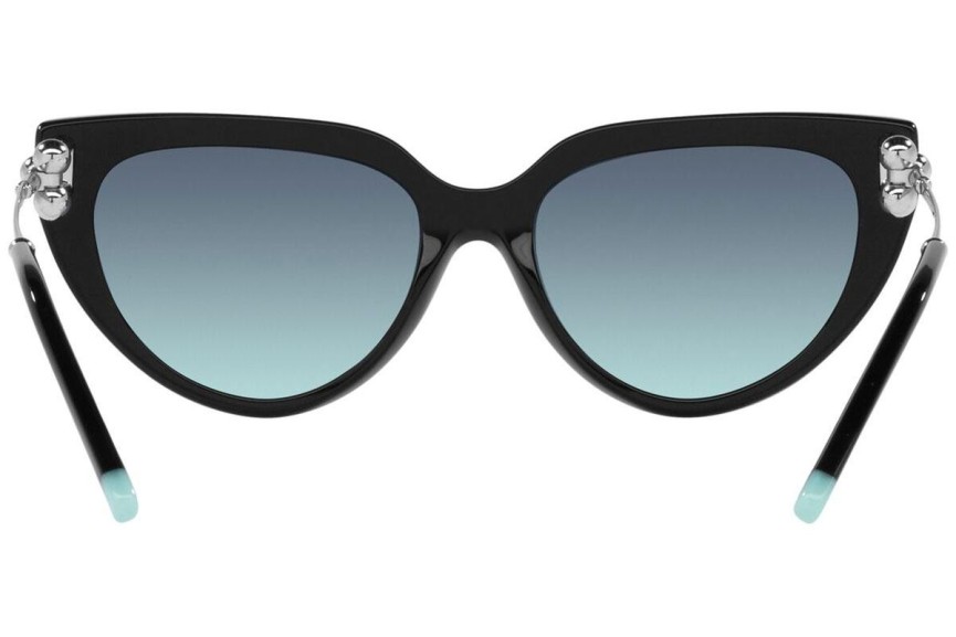 Ochelari de soare Tiffany & Co. TF4195 80019S Cat Eye Negri