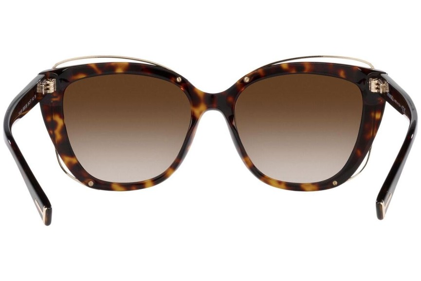 Ochelari de soare Tiffany & Co. TF4148 83633B Cat Eye Havana