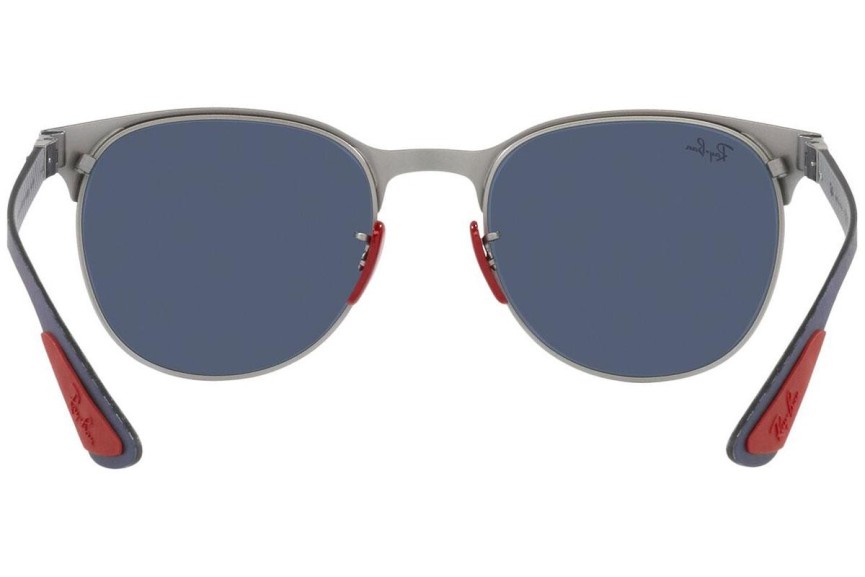 Ochelari de soare Ray-Ban RB8327M F07280 Rotunzi Albaștri