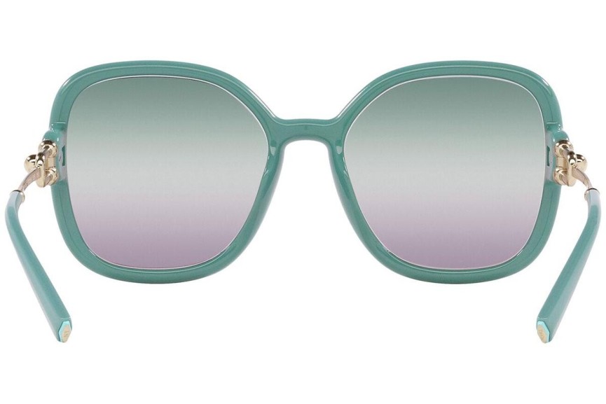 Ochelari de soare Tiffany & Co. TF4202U 8379EL Oversize Verzi