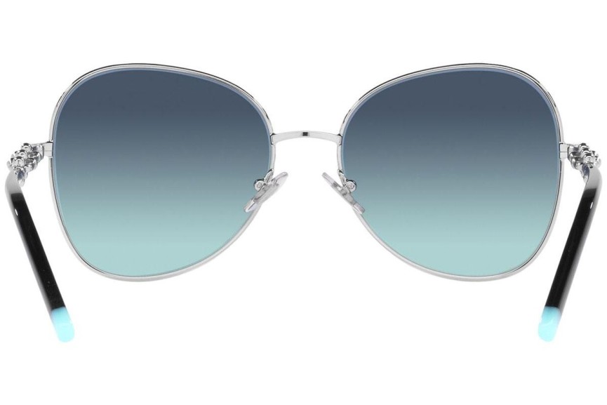 Ochelari de soare Tiffany & Co. TF3086 60019S Rotunzi Argintii