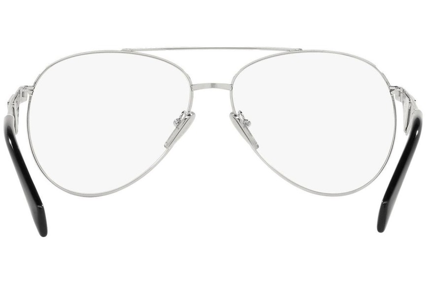 Ochelari de soare Prada PR73ZS 1BC08N blue-light [non-prescription] Pilot Argintii