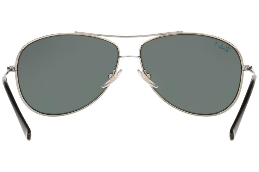 Ochelari de soare Ray-Ban RB3293 004/9A Polarized Pilot Argintii