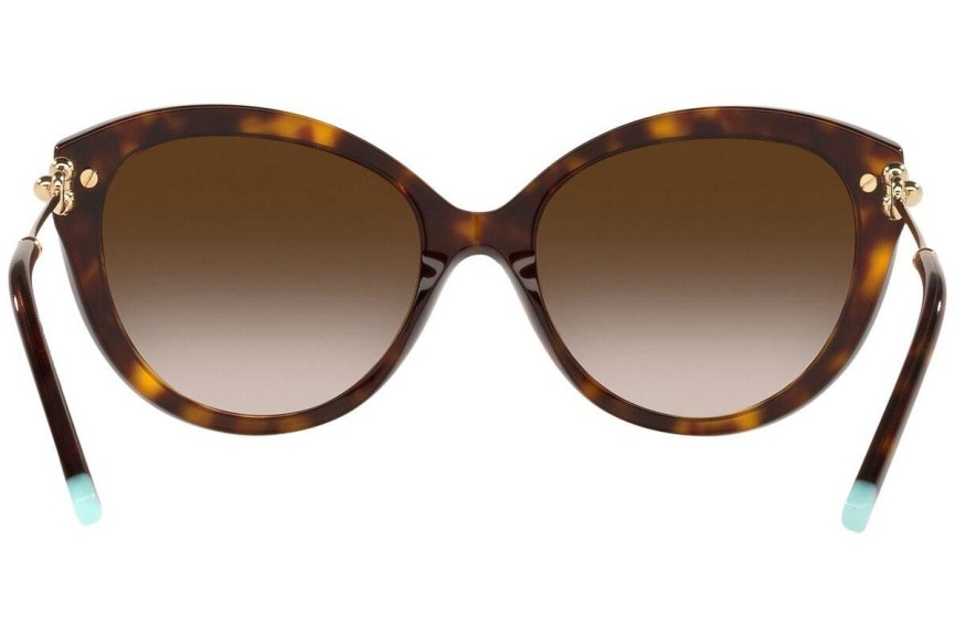 Ochelari de soare Tiffany & Co. TF4187 80153B Cat Eye Havana