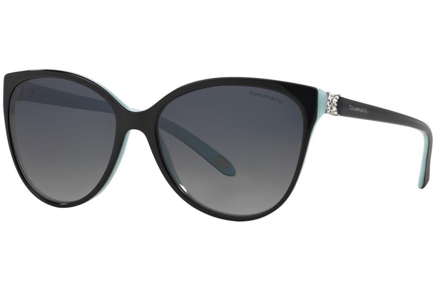 Ochelari de soare Tiffany & Co. TF4089B 8055T3 Polarized Cat Eye Negri