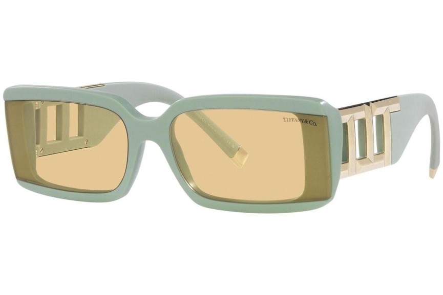 Ochelari de soare Tiffany & Co. TF4197 8365/8 Dreptunghiulari Verzi