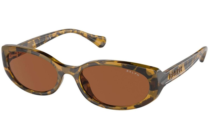 Ochelari de soare Ralph Lauren RA5306U 583673 Ovali Havana