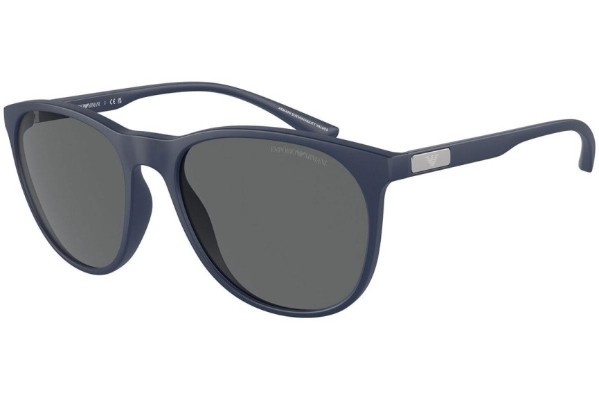 Ochelari de soare Emporio Armani EA4210 576387 Rotunzi Albaștri