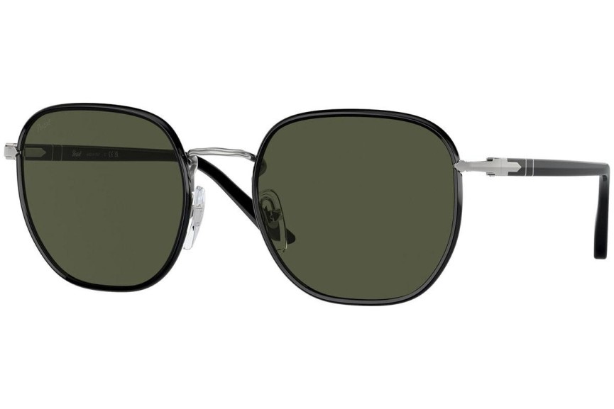 Ochelari de soare Persol PO1015SJ 112531 Rotunzi Negri