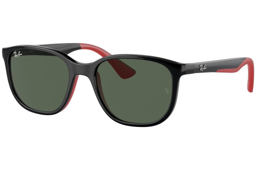 Ochelari de soare Ray-Ban Junior RJ9078S 713171 Pătrați Negri