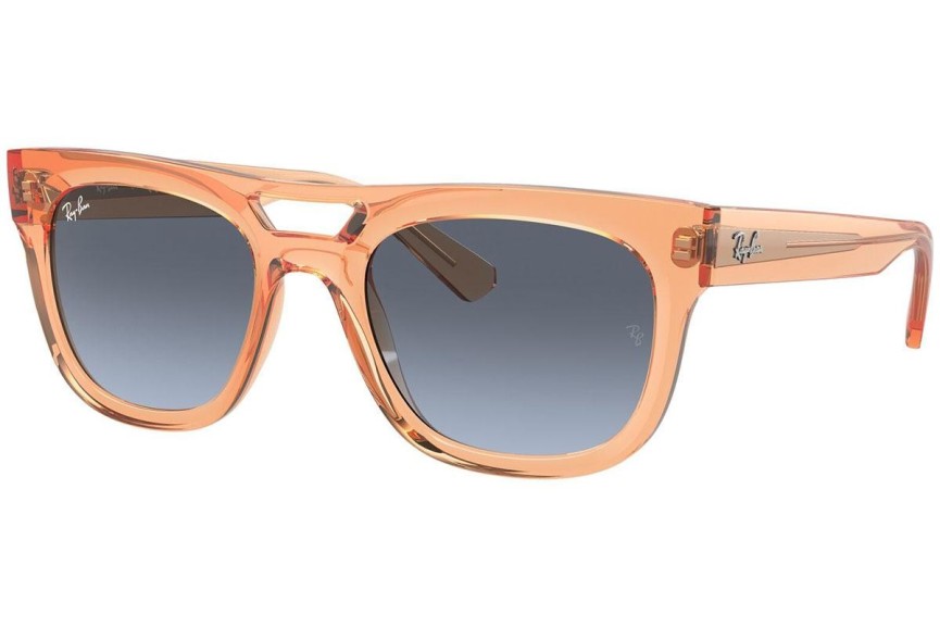 Ochelari de soare Ray-Ban RB4426 66868F Pătrați Portocalii