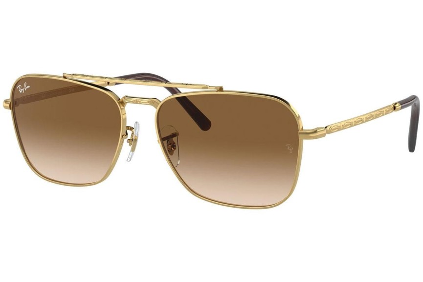 Ochelari de soare Ray-Ban New Caravan RB3636 001/51 Pătrați Aurii