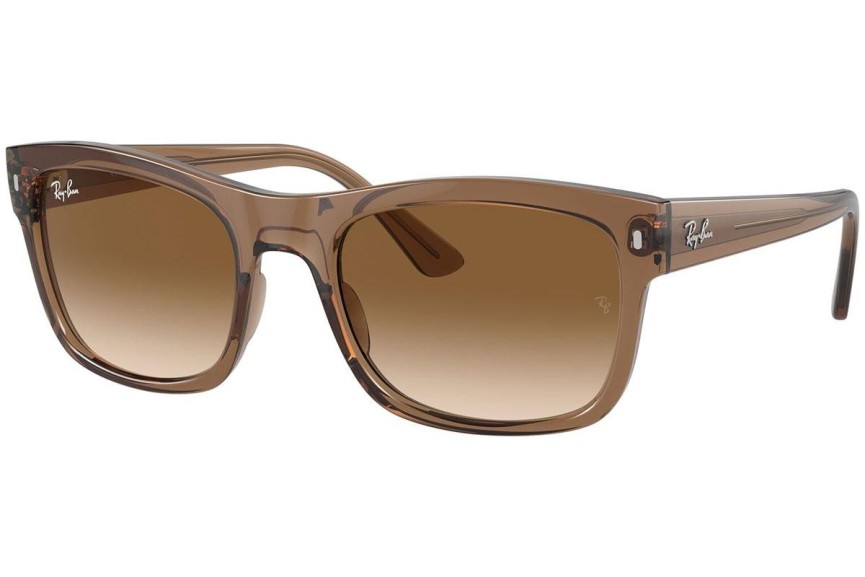 Ochelari de soare Ray-Ban RB4428 664051 Pătrați Maro