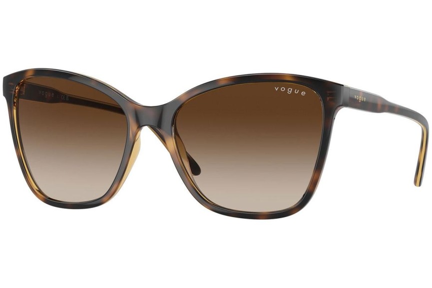 Ochelari de soare Vogue Eyewear VO5520S W65613 Cat Eye Havana