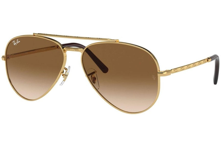 Ochelari de soare Ray-Ban New Aviator RB3625 001/51 Pilot Aurii