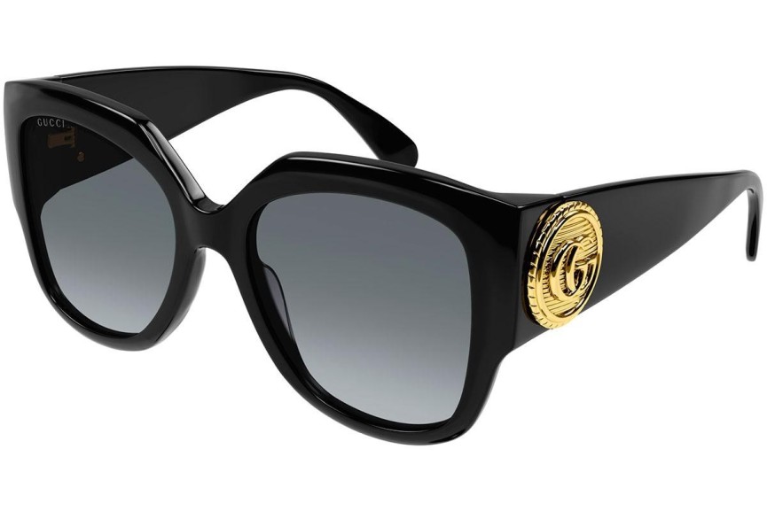 Ochelari de soare Gucci GG1407S 001 Pătrați Negri