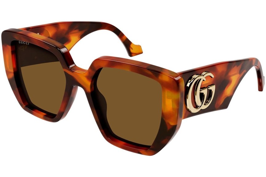 Ochelari de soare Gucci GG0956S 007 Pătrați Havana