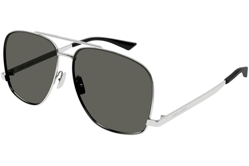 Ochelari de soare Saint Laurent SL653LEON 001 Pilot Argintii