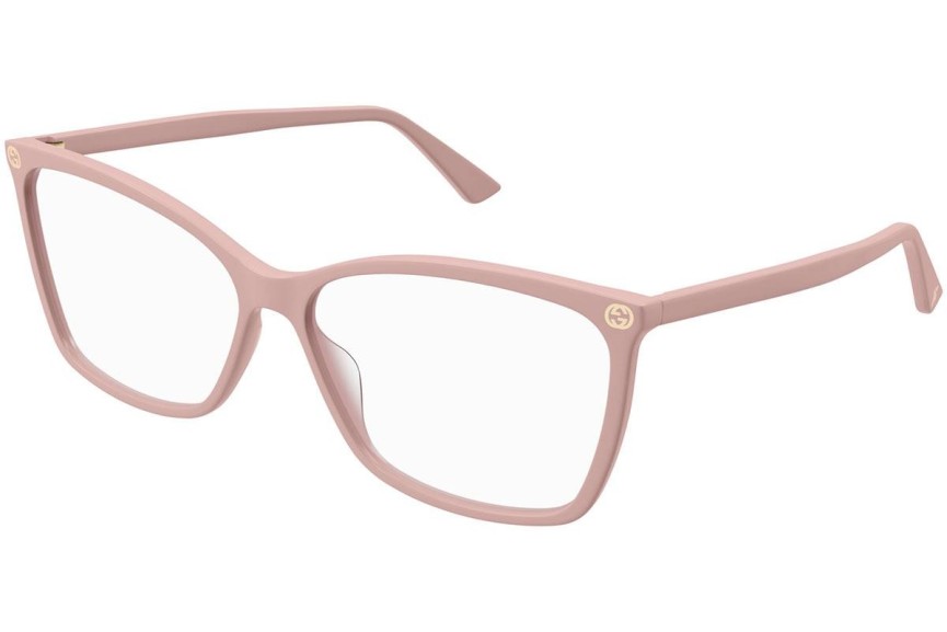 Ochelari Gucci GG0025O 011 Cat Eye Roz